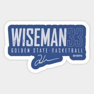 James Wiseman Golden State Elite Sticker